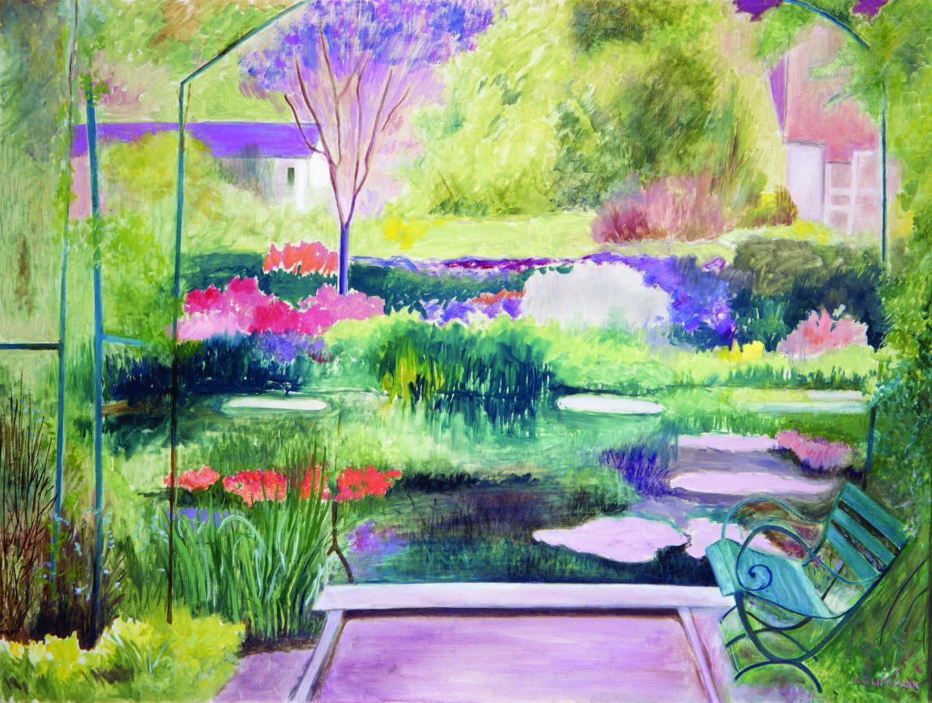 Pondside, Giverny